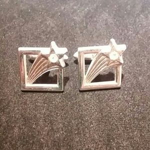 Vintage 1950's Men's Swank Shooting Star Cufflinks